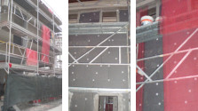 Applicazione cappotto termico a Lastre EPS con grafite